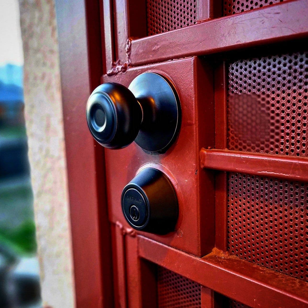 Lock re-keying service for home security